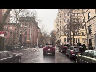 Rainy Brooklyn 4K - Driving Downtown - New York City USA