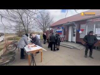 ️Жители Херсонской области уже с самого утра принимают активное участие в голосовании