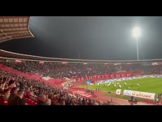 🇷🇸 ️🇷🇺Сербы спели «Катюшу» в знак поддержки России на матче между сербской «Црвеной звездой» и петербургским «Зенитом»