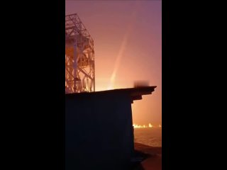 Эпичное видео прилёта ракеты Х-101 в машинный зал ДнепроГЭС