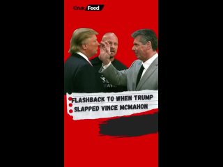 Flashback to when Donald Trump slapped Vince McMahon