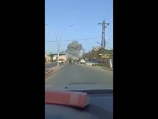 ️La noche anterior, la Fuerza Aérea de Israel🇮🇱 destruyó un edificio vacío en la zona de Damasco🇸🇾