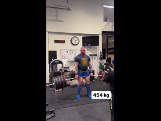 Хафтор Бьёрнссон vs 454 кг