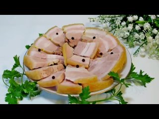 Обалденное сало за 15 минут! Вкуснее просто нет!