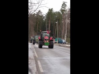 К всеевропейским протестам фермеров присоединилась и аграрная супердержава Латвия