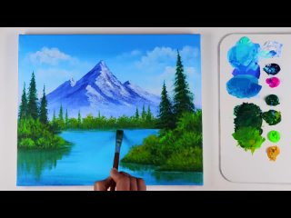 Acrylic Painting for Beginners_ A Step-by-Step Landscape Painting Tutorial for B