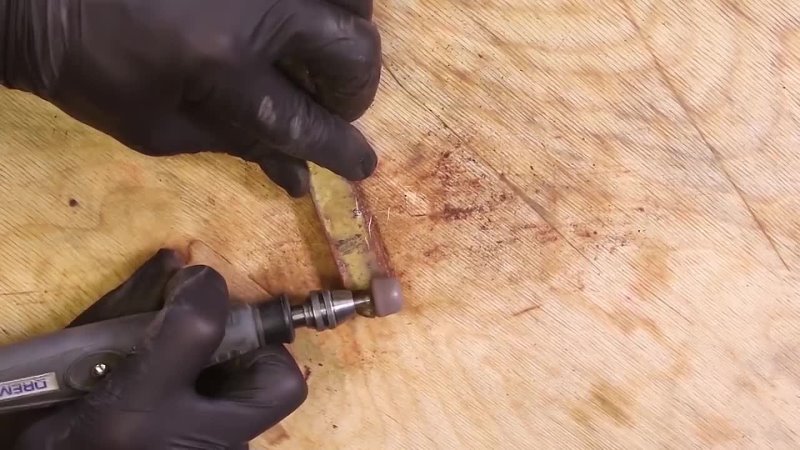 Restoring rusty old pocket knife found from fleamarket - Knife restoration