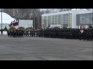 Президент России вручает икону командованию ВКС РОССИИ