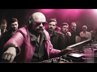 DJ Ленин - Дымок ремикс ( нейросеть генерирует клип )