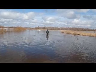 В Приамурье на реках начался паводок: вода подошла к жилым домам