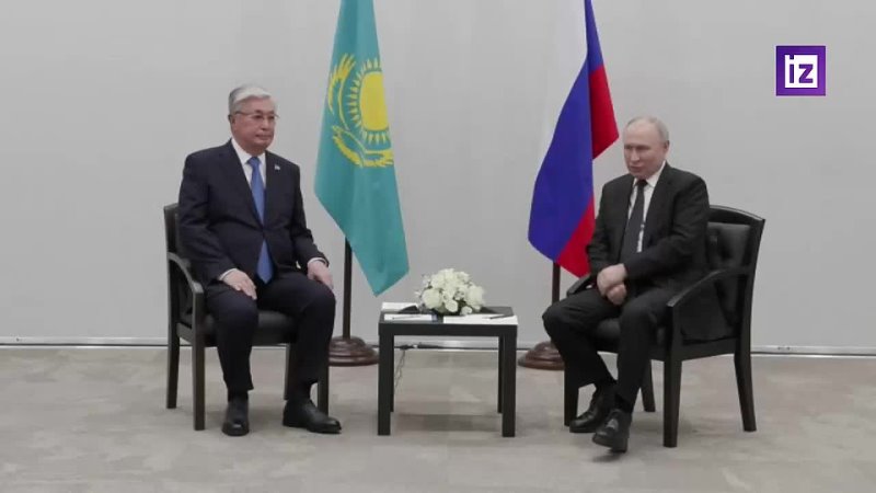 Путин проводит встречу с президентом Казахстана