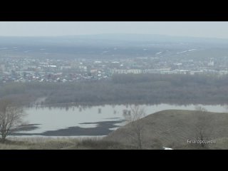 Копейка. Вид на половодье Б.Кинеля.