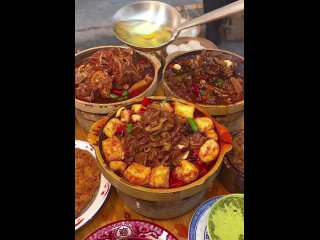 Уличная еда г. Юэян, Хунань, Китай