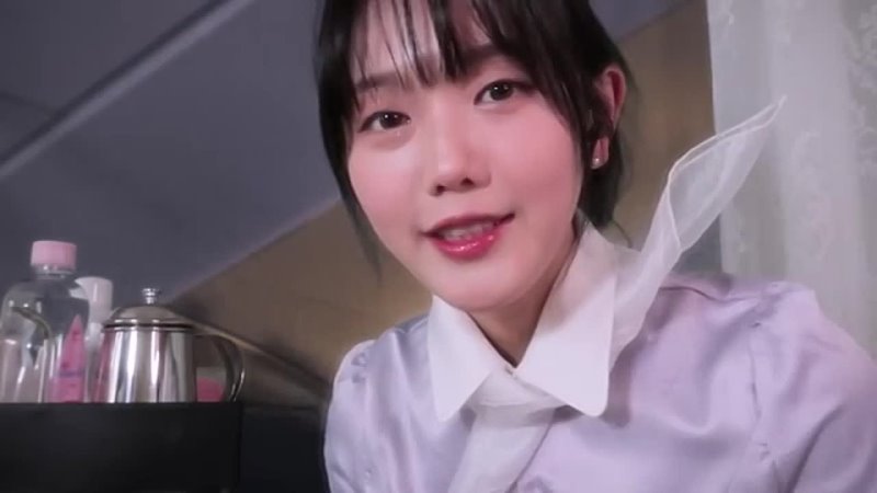 ASMR Japanese 疲れをとる客室乗務員の耳マッサージ 👂🏻Flight Attendants Ear Massage Service✈️ 기내