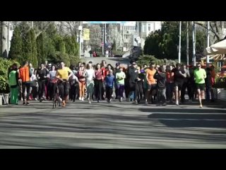 Краснодар пробежал благотворительные 50 км