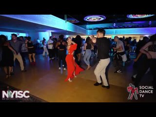 Michelle & Fernando - Salsa social dancing _ New York International Salsa Congress