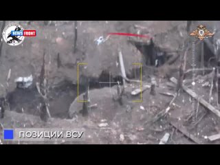 Отряд «Русские ястребы» продолжает наносить удары FPV-дронами по позициям ВСУ