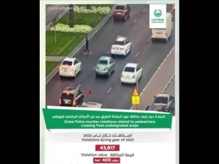 В 2023 году в Дубае пешеходам выписали штрафов на 438 миллионов рублей

Если вы думаете, что суровые штрафы за нарушение правил