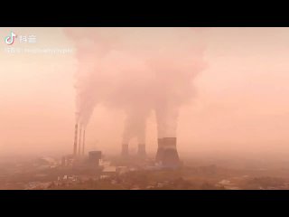 Угольная электростанция в китайском городе Дай