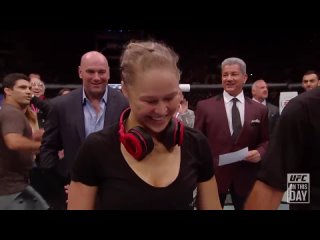 Ronda Rousey Defends Title With First - Round Knockout Over Alexis Davis _ UFC 175