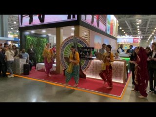 Morni Banke от  Театра индийского танца “Таранг “ и Фонда “Нритья Сабха “ на выставке туризма и гостеприимства Mitt2024, Крокус