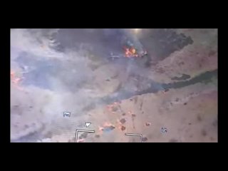 Several channels immediately reported the destruction of the AFU helicopter, which crashed near the border settlement of Lukasho
