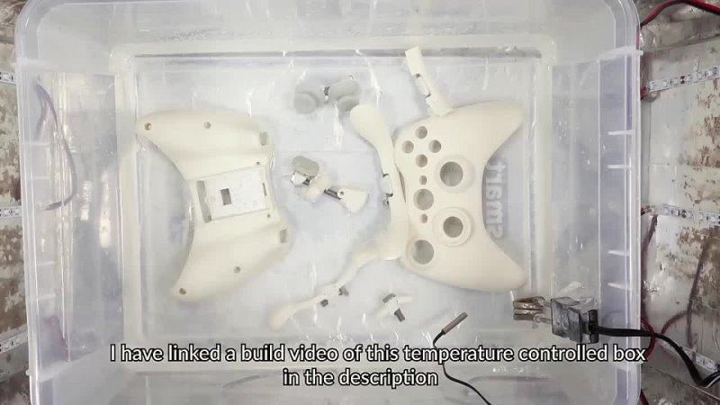 Yellowed Xbox 360 Controller Restoration Gaming Console