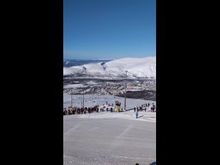 Финал Кубка России по лыжным гонкам в Кировске завершился сегодня грандиозным туром «Большой Вудъявр» на трассе горы Айкуайвенчо