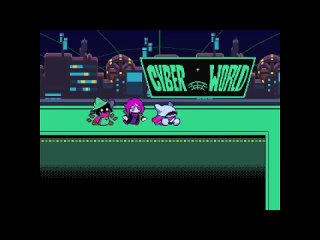 У одного меня такой баг в Deltarune?