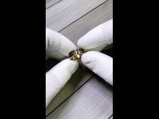 Кольцо «Падающая звезда» бронза