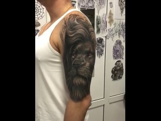 Видео от Тату Минск. Студия татуировки|пирсинг| Blackout