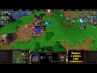 [Wanderbraun] Happy включил режим СТАРКРАФТЕРА: Восемь одновременных баз Нежити в Warcraft 3 Reforged