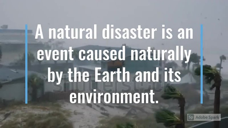 Natural Disasters   Short video