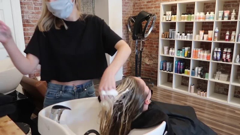Reiley Collier HOW TO Wash, Blow Dry Curl Your Client HAIRSTYLIST TIPS TRICKS Reiley
