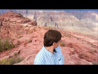 Brian Ruhe Aiming at the Other Shore of the Grand Canyon