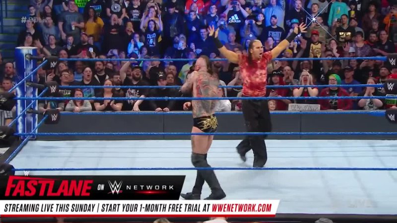 WWE Smack Down The Hardy Boyz saved Black