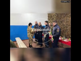 В рамках ежегодной всероссийской акции Благодарим за службу, ребята из Донецкого регионального от