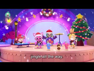 Jingle Bells Band Pinkfong Hogi Nursery Rhymes  Kids Songs