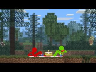 Alan Becker The Prank - Animation vs. Minecraft Shorts Ep 34