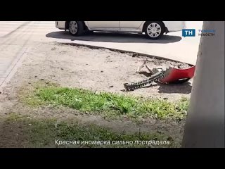 В Туле произошло тройное ДТП с участием автомобиля скорой помощи