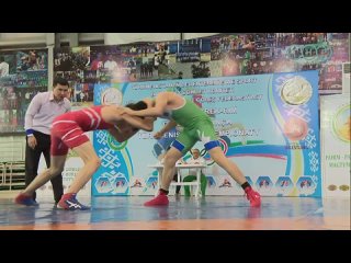 В Туркменистане прошел турнир по вольной борьбе среди студентов