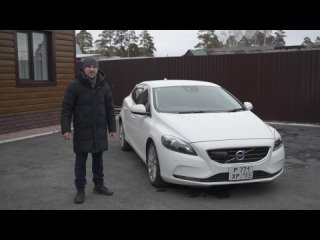 Реальный отзыв клиента Volvo V40 из Японии