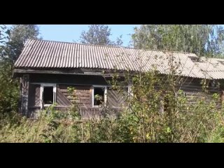 Заброшенный дом ветерана в Богом забытой заброшенной деревне