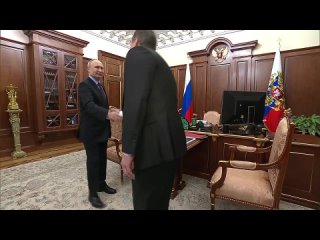 Президент Владимир Путин провёл встречу с врио губернатора Вологодской области Георгием Филимоновым