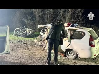 Пьяный водитель на иномарке влетел в машину с четырьмя детьми в Тихорецком районе Краснодарского края