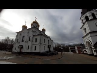 Звон к Литургии в  Благовещение Пресвятой Богородицы и престольный праздник в кафедральном соборе г.Череповца. 7 апреля 2024 г.