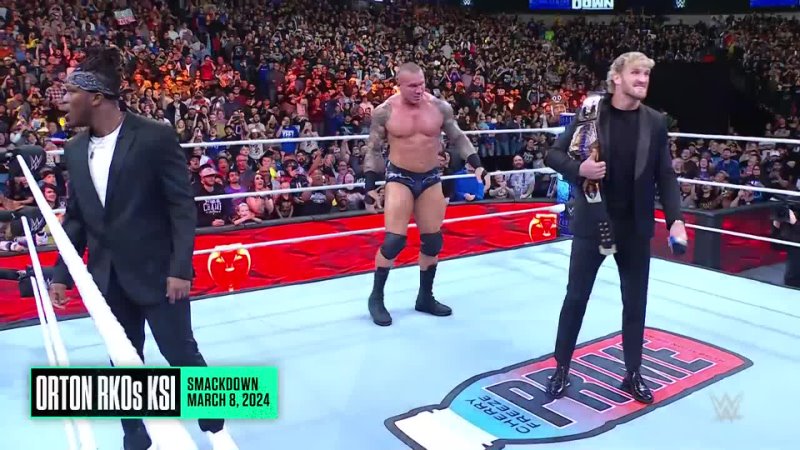 Logan Paul Vs. Randy Orton Vs. Kevin Owens Road To Wrestlemania Xl