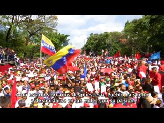 Gran Caravana y Marcha Por Los 20 Aos De La Declaratoria Antiimperialista Del Comandante Chvez.