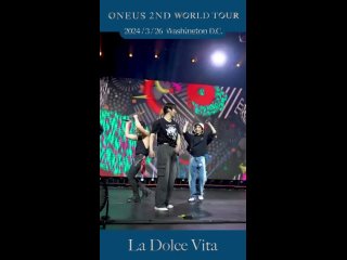 ONEUS 2ND WORLD TOUR [La Dolce Vita] in WASHINGTON D.C.