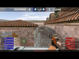 Финал турнира по CS 1.6 от проекта ““““ [REVENGE -vs- LIONS] @ by kn1fe